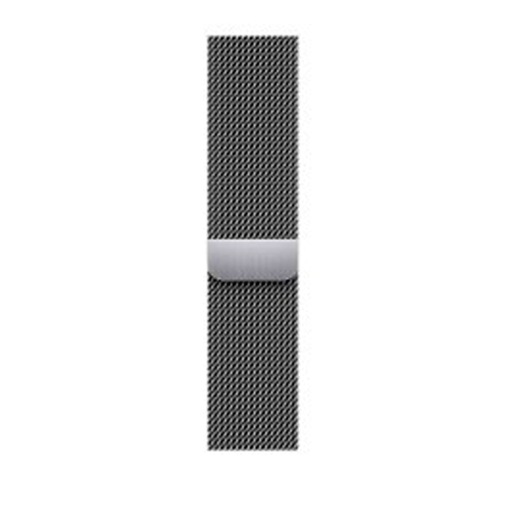 Apple Watch 9 45mm Milanese Loop, Kumush rang