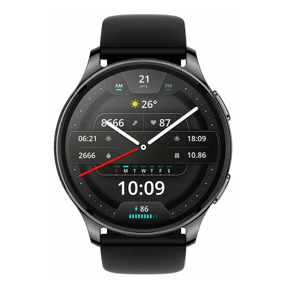 Aqlli soat Amazfit Pop 3R, Qora