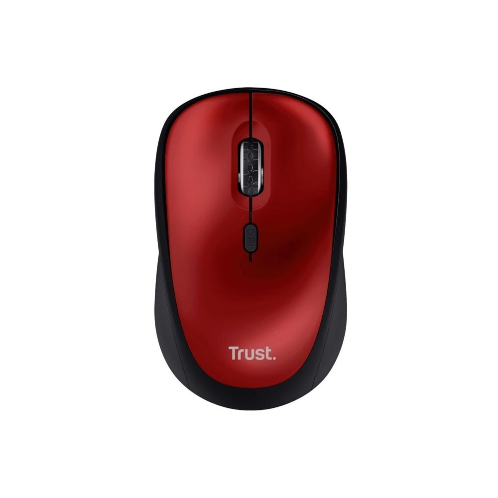Мышь Trust Yvi+ Silent WL Eco, Red / ERC
