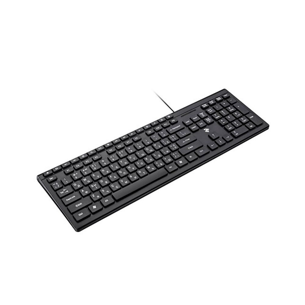 Simli Klaviatura 2E KM1020 Slim USB (2E-KM1020UB)
