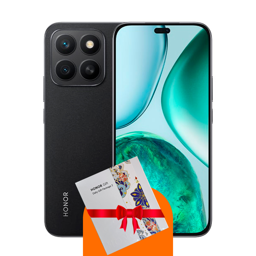 Honor X8c 8/128GB (Qora rang) + Sovg'a Gift Box