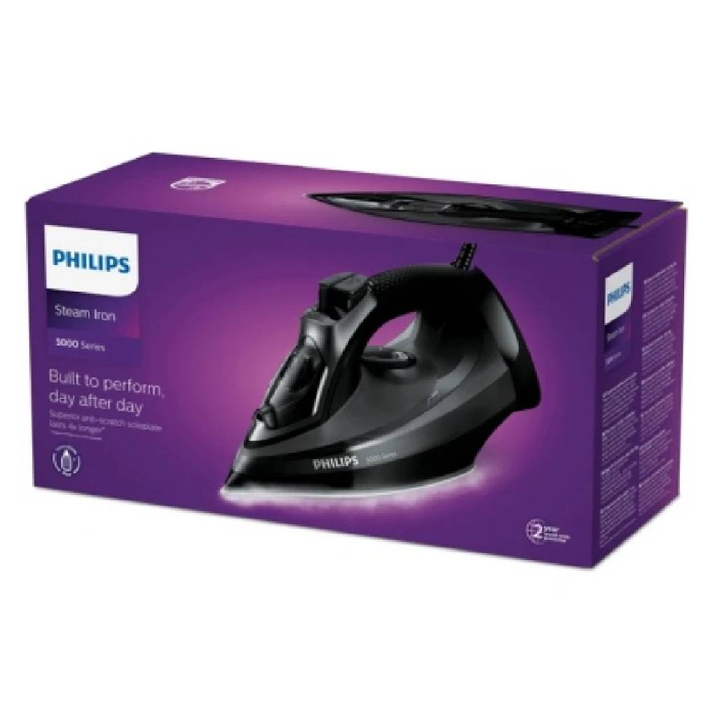 Philips DST5040 Dazmol – 2600W, Bug‘ Berish, Avtomatik O‘chirish, SteamGlide Plus!