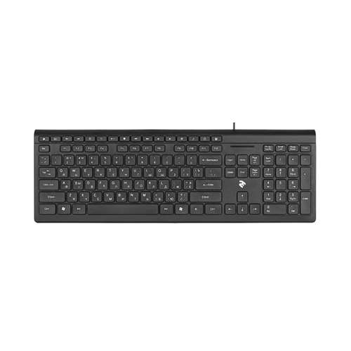 Клавиатура проводная 2E KM1020 Slim USB (2E-KM1020UB)