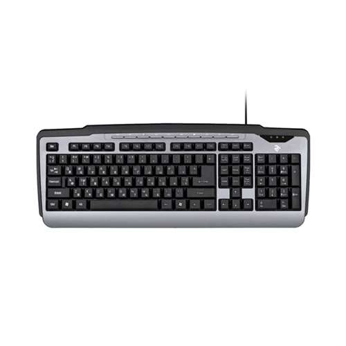 КЛАВИАТУРА 2E KM1010UB BLACK/GREY 2E-KM1010UB