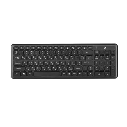 КЛАВИАТУРА 2E KS230 WL BLACK 2E-KS230WB