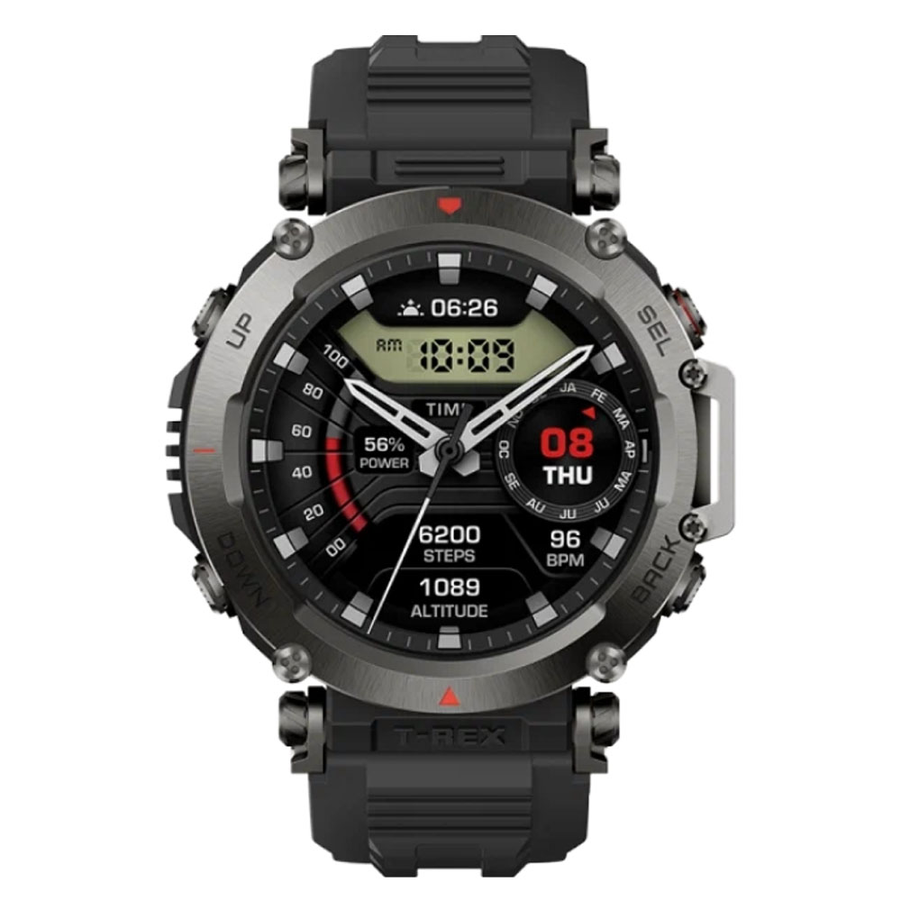 Aqlli soat Amazfit T Rex Ultra, Qora
