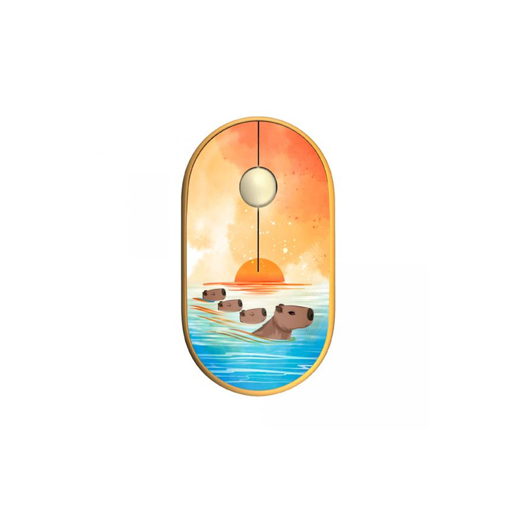 Мышь 2E MF300, Silent WL BT CAPYBARA:SUNSET / ERC